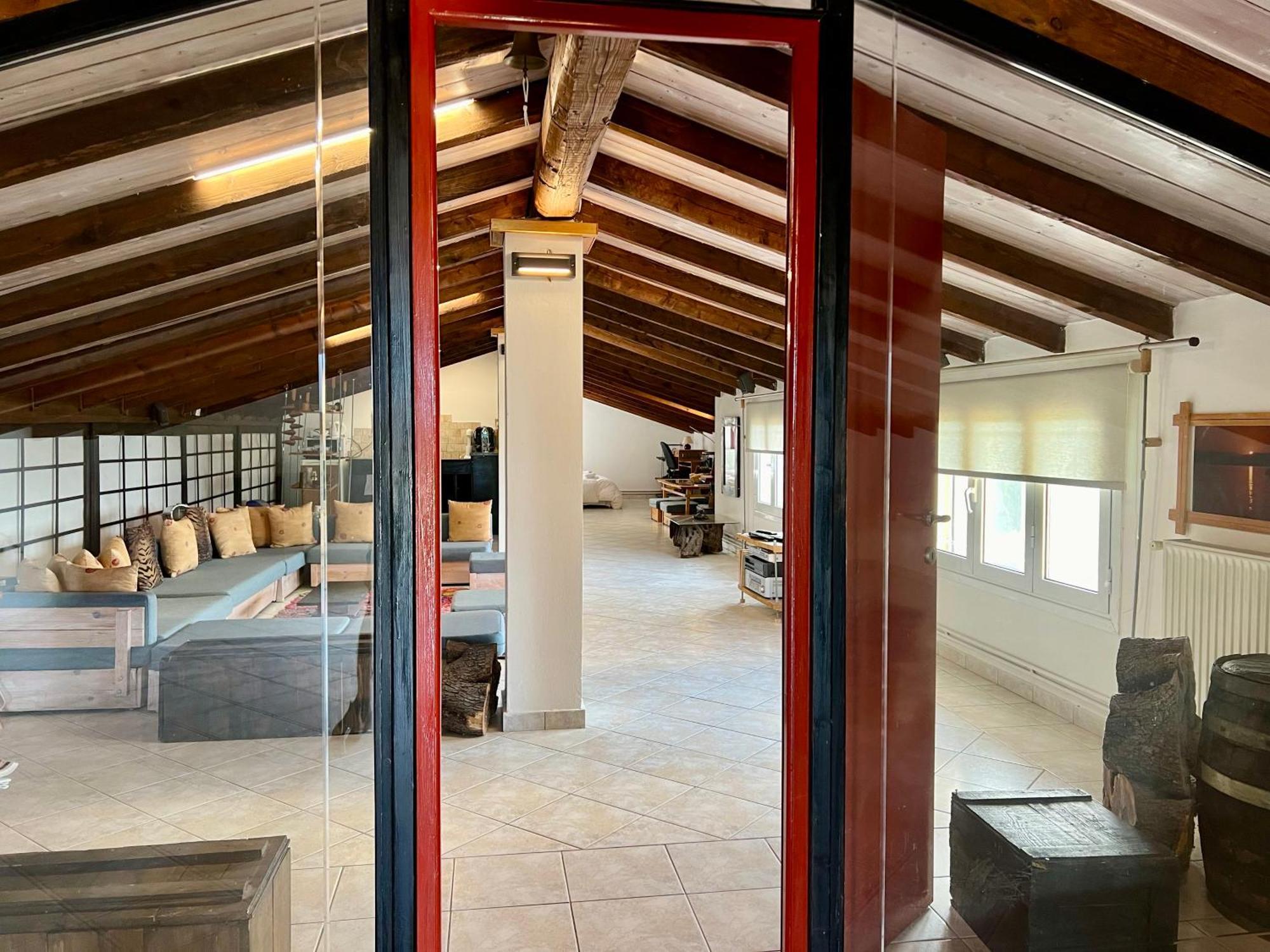 Σοφιτα Ξυλο Μεταλο Γυαλι Apartment Alykes Potamou Luaran gambar
