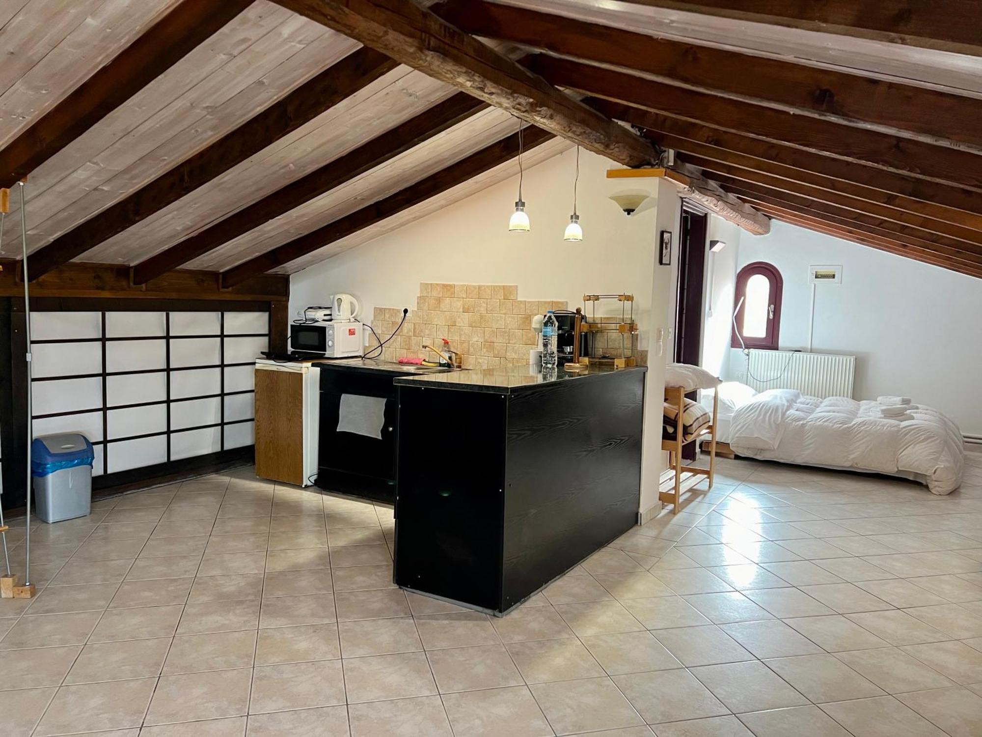 Σοφιτα Ξυλο Μεταλο Γυαλι Apartment Alykes Potamou Luaran gambar