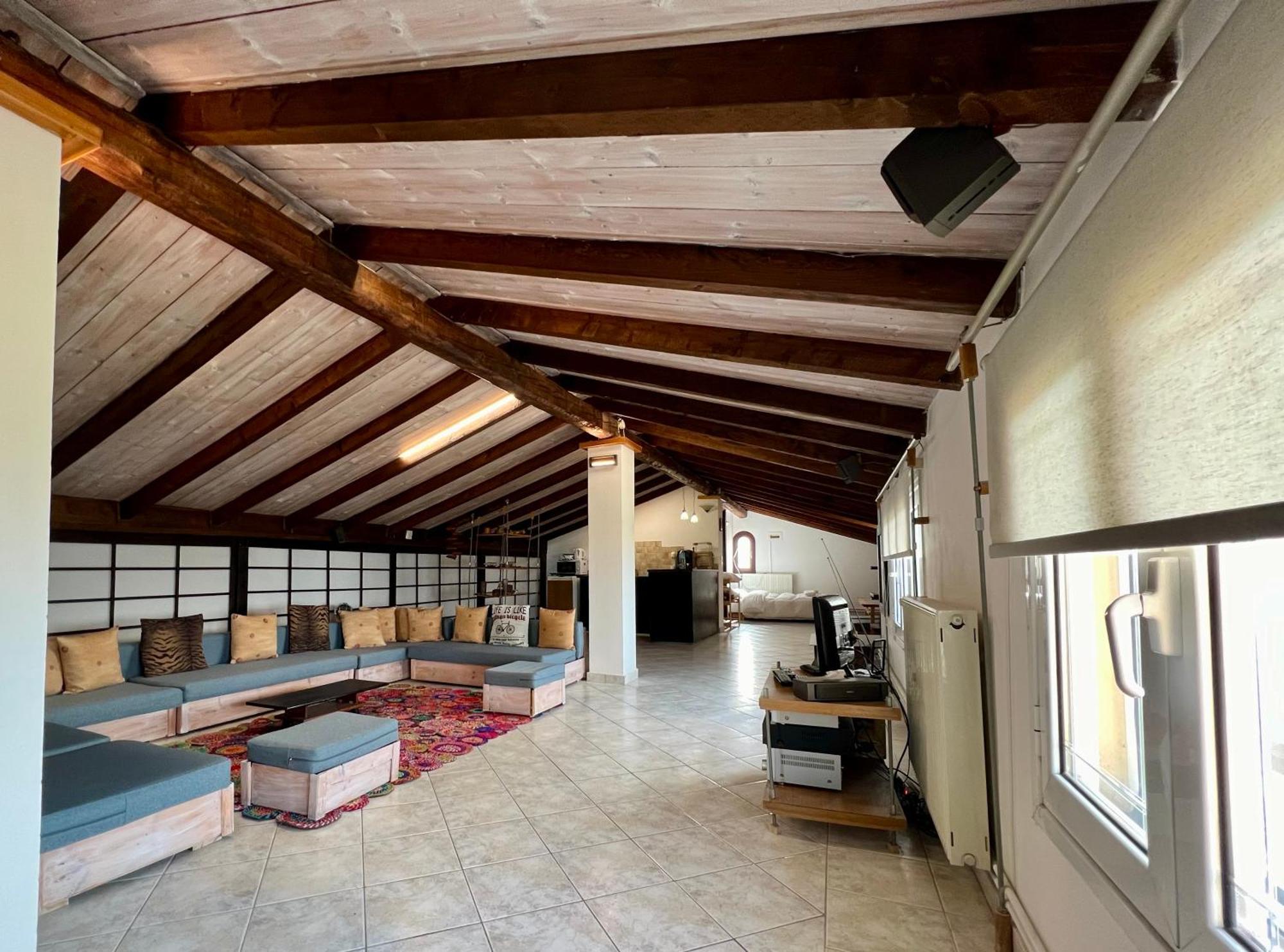 Σοφιτα Ξυλο Μεταλο Γυαλι Apartment Alykes Potamou Luaran gambar